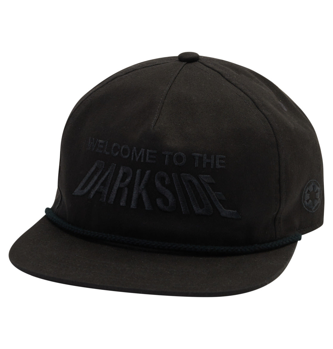 DC - DARKSIDE 5 PANEL HAT - BLACK