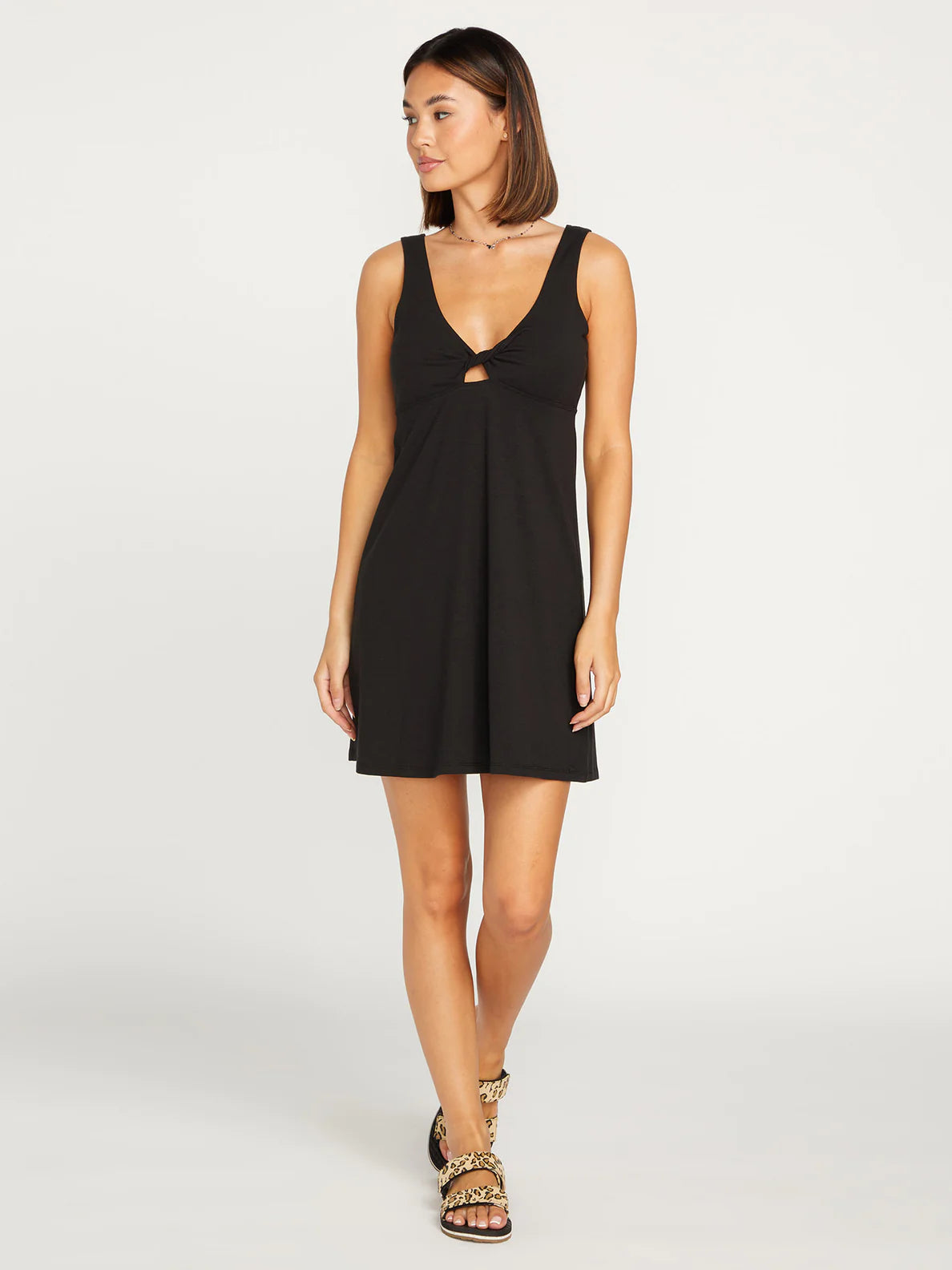 VOLCOM - DESERT BUNNIE DRESS - BLACK