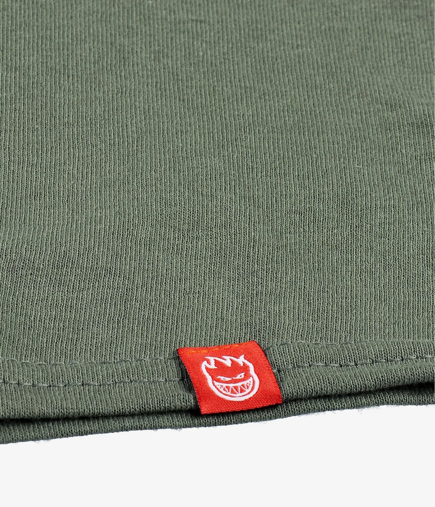 SPITFIRE - CLASSIC SWIRL S/S TEE - MILITARY GREEN/BLACK