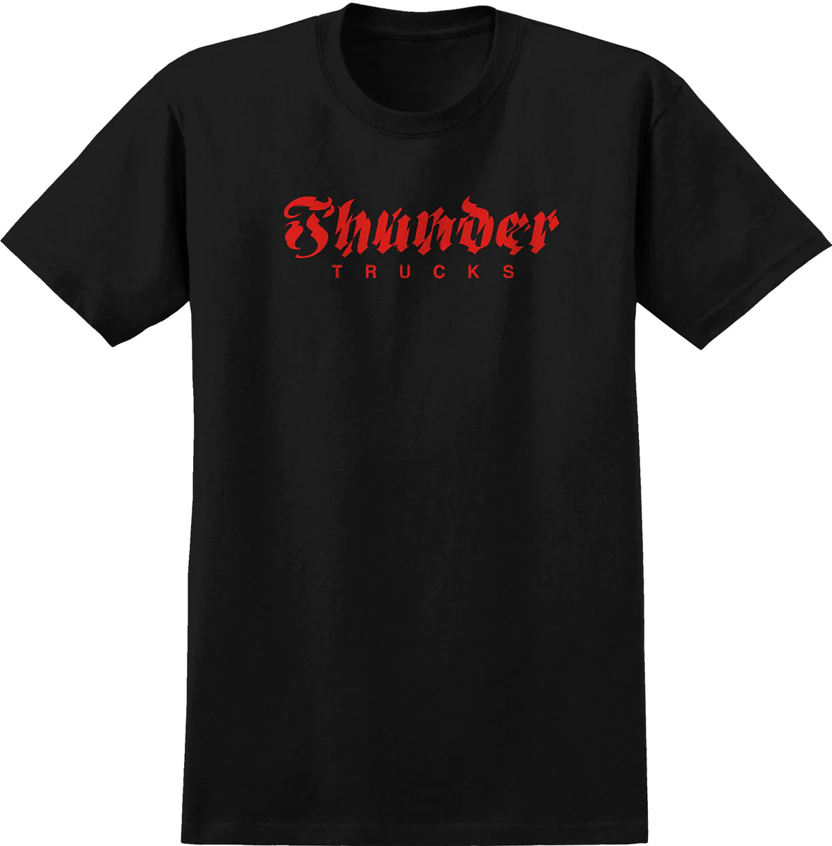 THUNDER - AFTERSHOCK S/S TEE - BLACK/RED