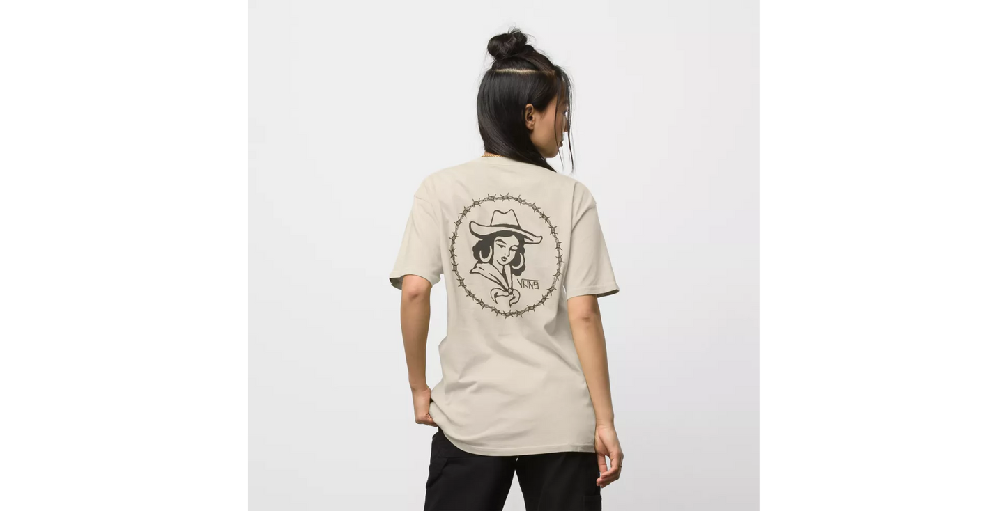 VANS - ELIJAH BERLE VINTAGE TEE - BEIGE