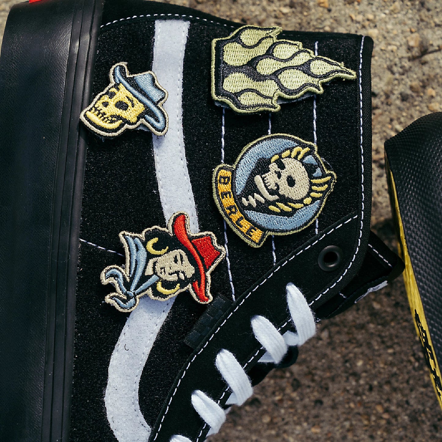 VANS - MN SKATE SKATE-HI DECON ELIJAH BERLE - BLACK