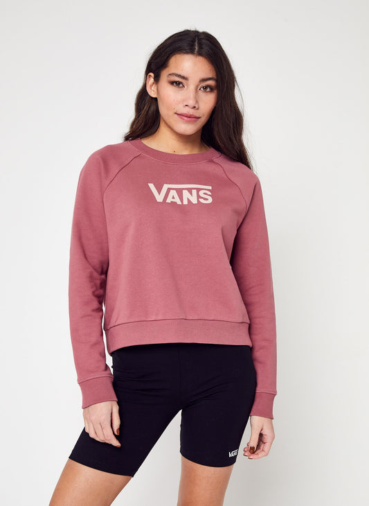 VANS - WM FLYING V FT BOXY CREW - DECO ROSE