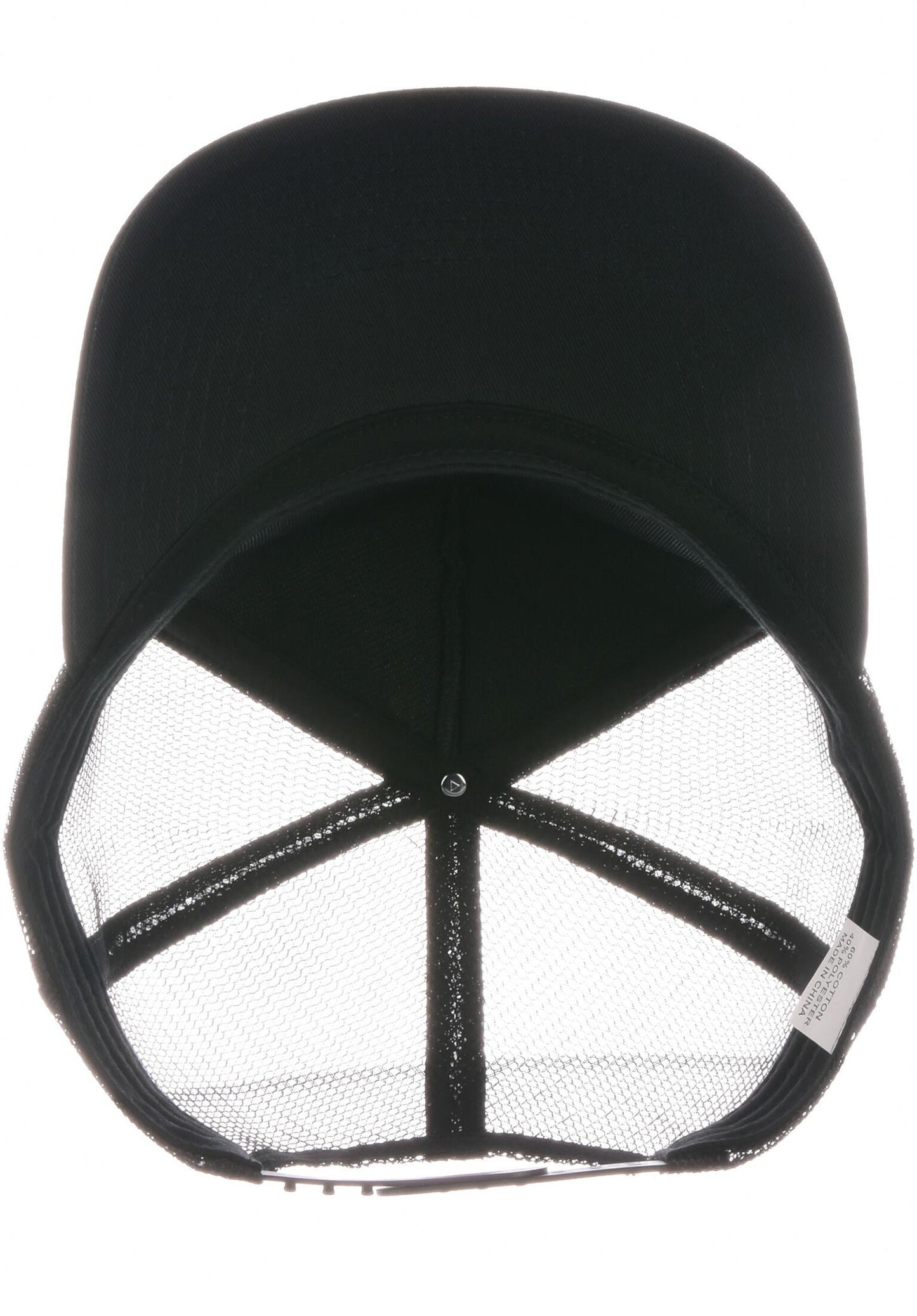 THRASHER - FLAME EMB MESH CAP - BLACK