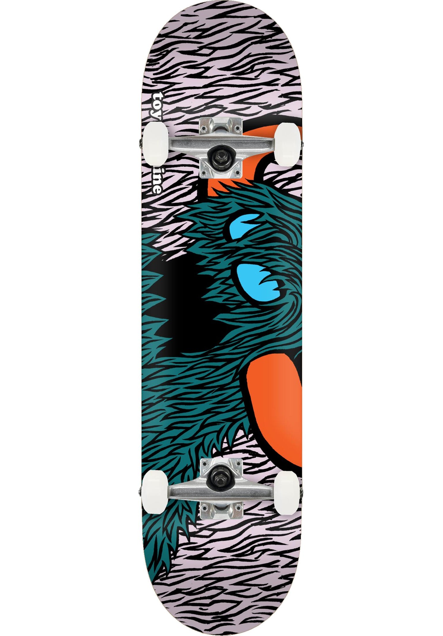 TOY MACHINE - VICE FURRY MONSTER COMPLETE - TEAL - 8.0