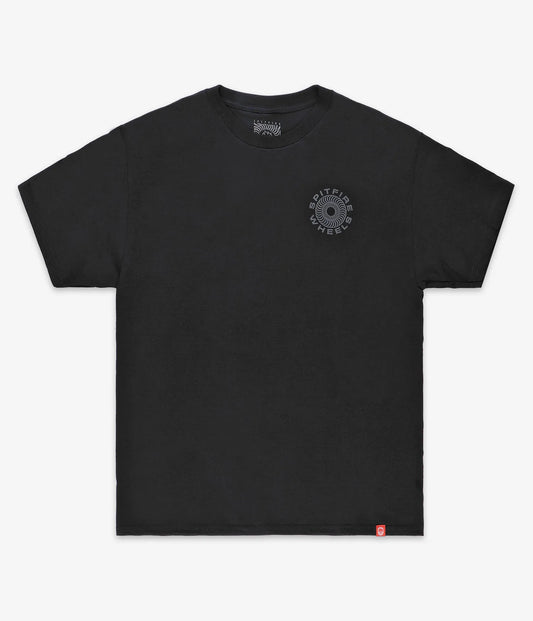 SPITFIRE - CLASSIC 87' SWIRL S/S TEE - BLACK/GREY