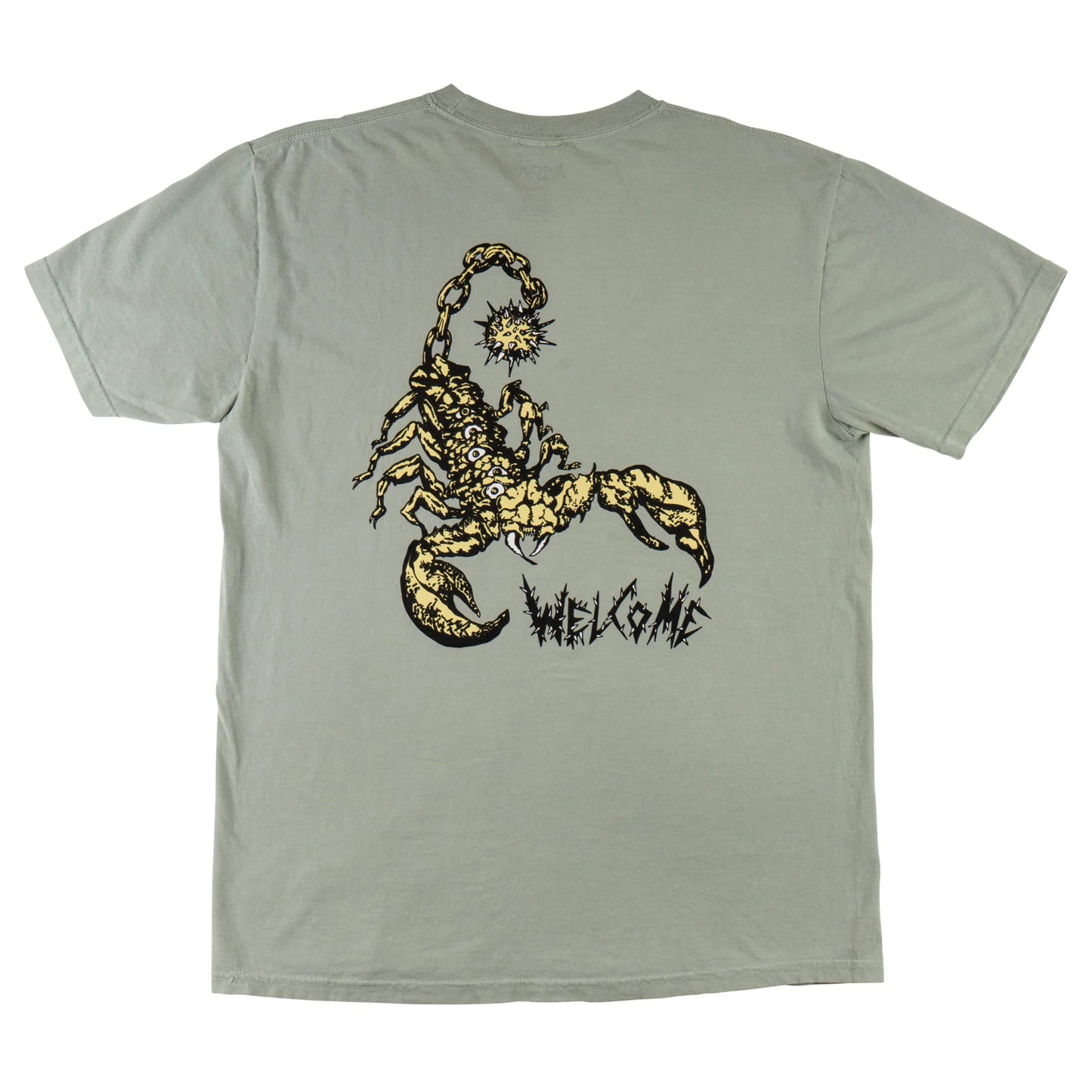 WELCOME - MACE GARMENT-DYED TEE - SAGE