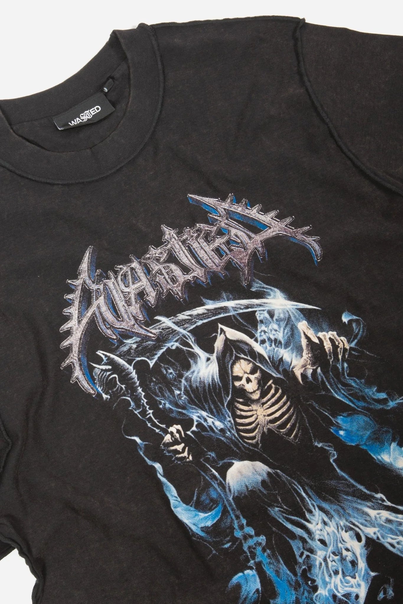 WASTED PARIS - REVERSE NIGHTFALL TEE - BLACK