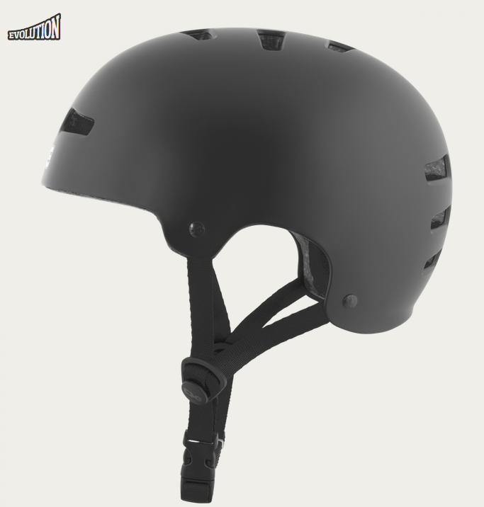 TSG - EVOLUTION KIDS HELMET - SATIN BLACK