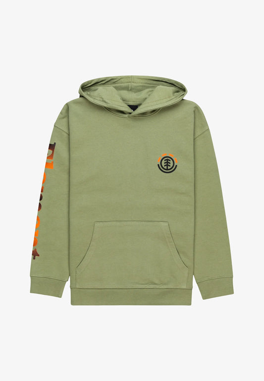 ELEMENT - HILLS HOOD YOUTH - OIL GREEN