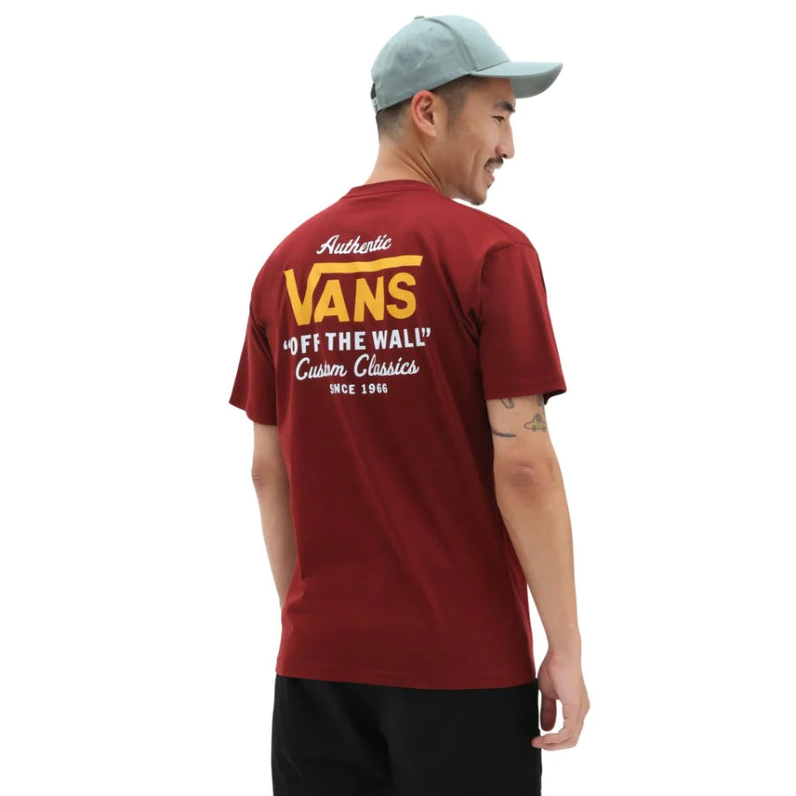 VANS - HOLDER TEE CLASSIC - SYRAH