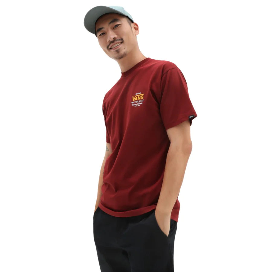 VANS - HOLDER TEE CLASSIC - SYRAH