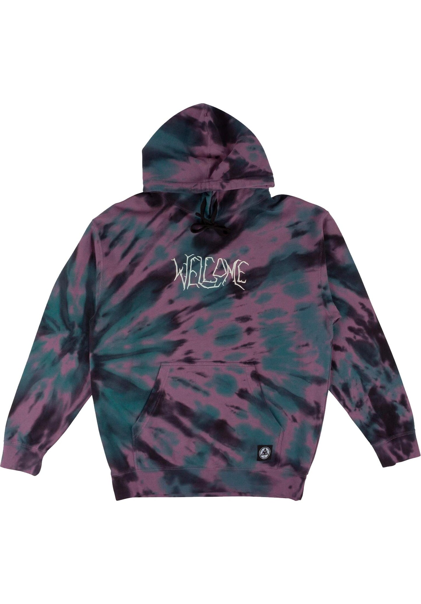 WELCOME - EXCNER REVERSE TIE DYE HOOD - MOONSCAPE/ATLANTIC