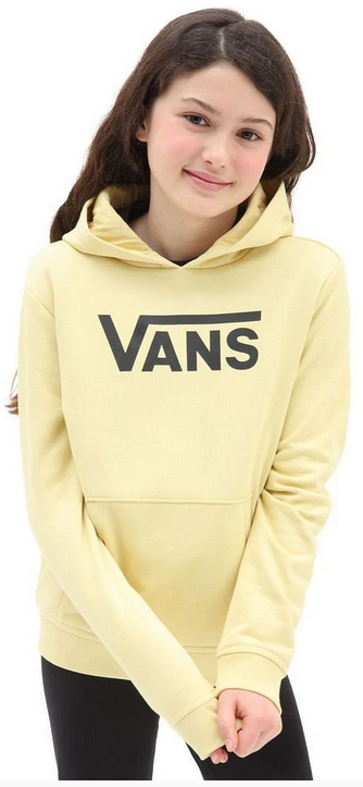 VANS - GR FLYING V HOODIE GIRLS FLYING V RAFFIA - ICEY GREY/BLACK