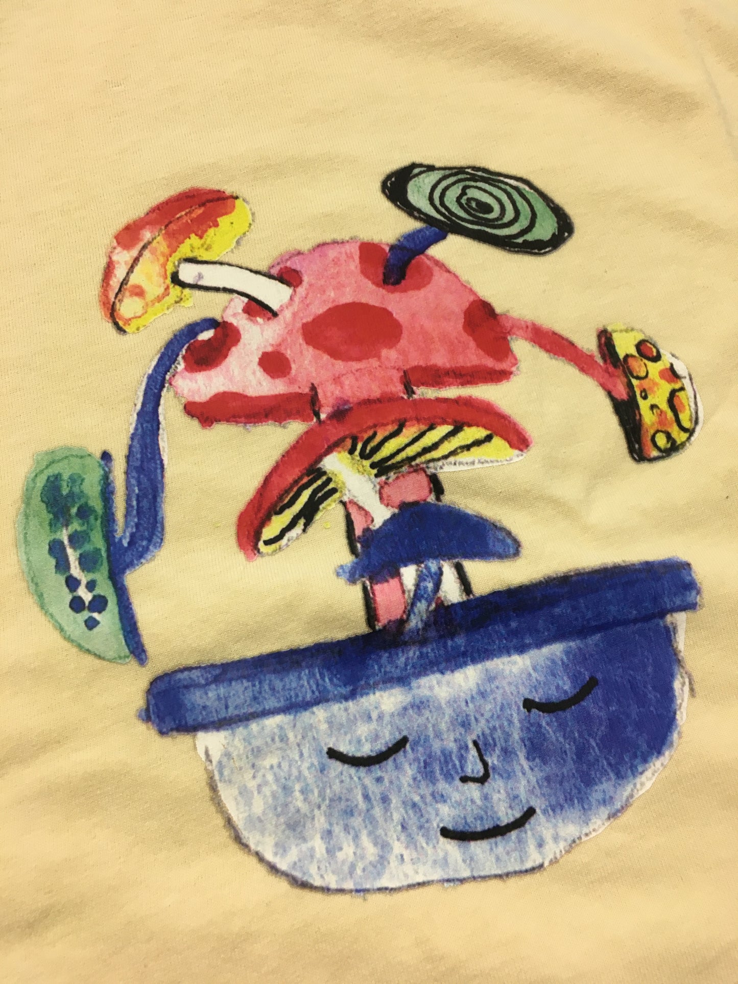 ELEMENT - MIND SHROOMS TEE - FROZEN DEW