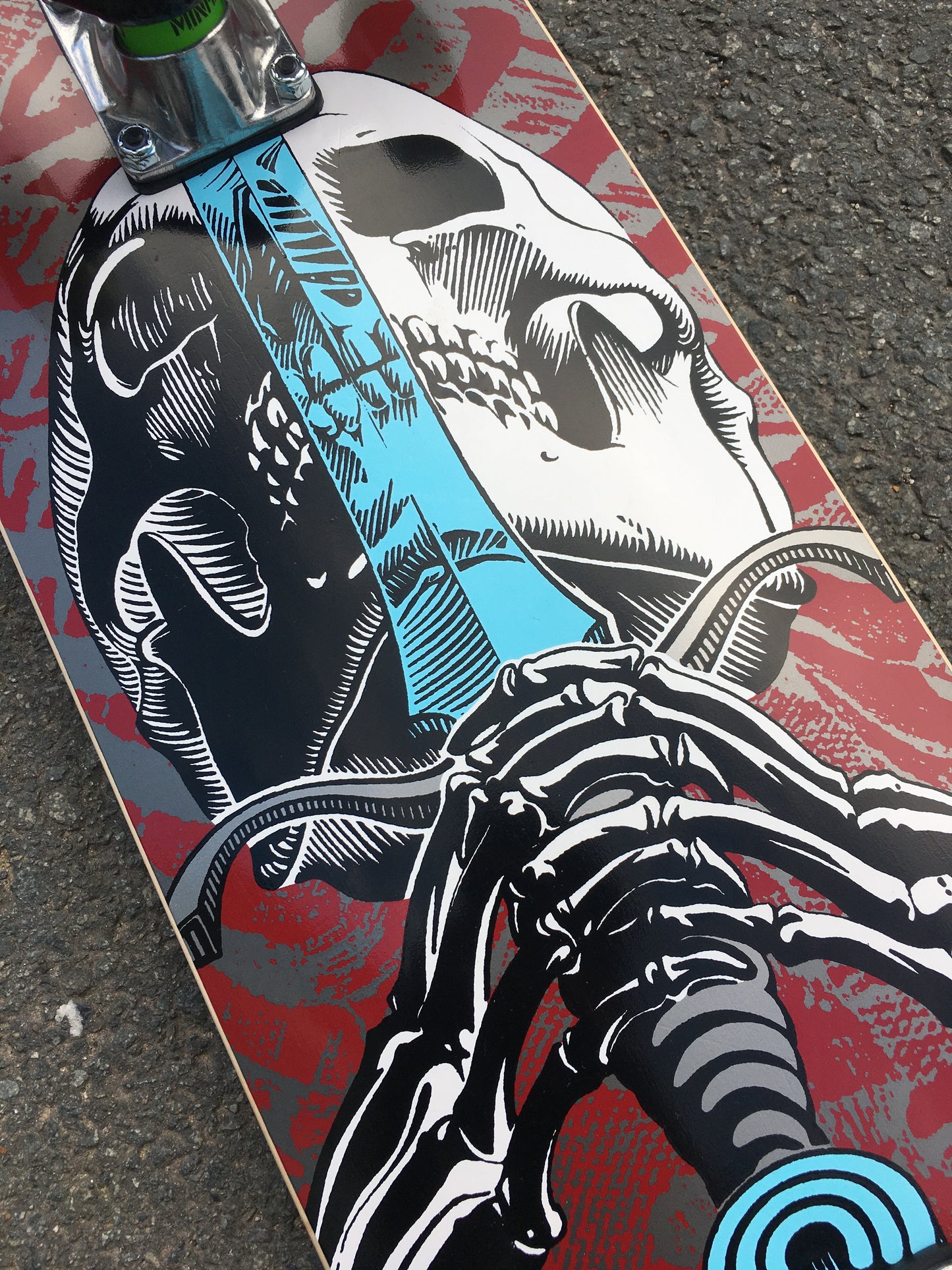 POWELL-PERALTA - ASKY SKULL & SWORD BIRCH - 7.5