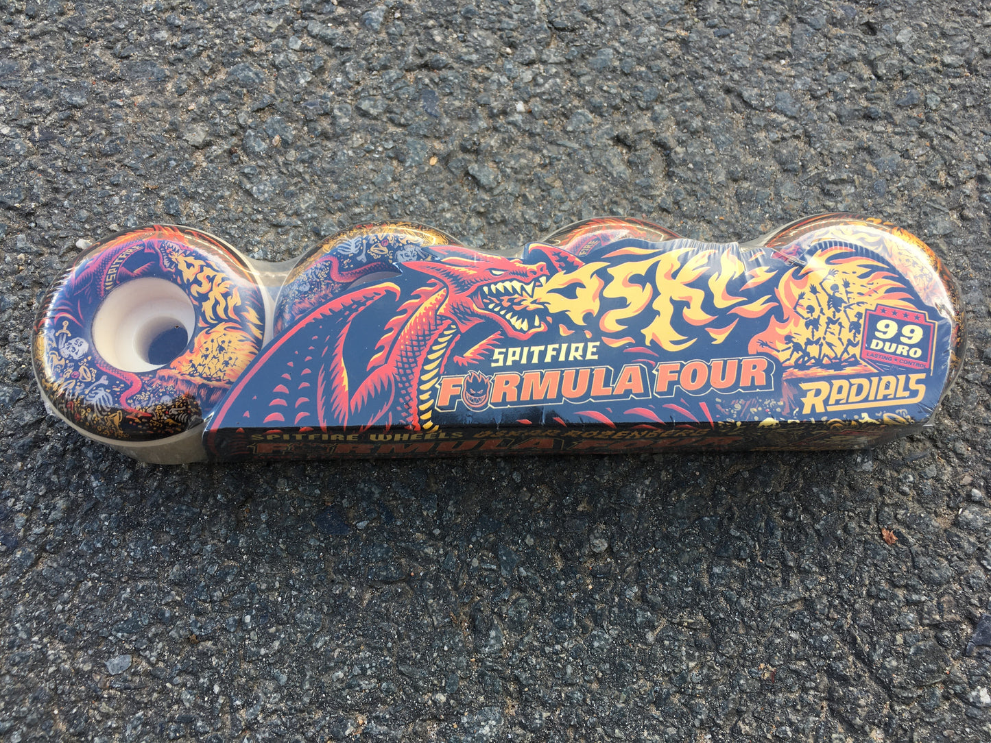 SPITFIRE - FORMULA FOUR OSKI SCORCHED RADIAL - 55MM