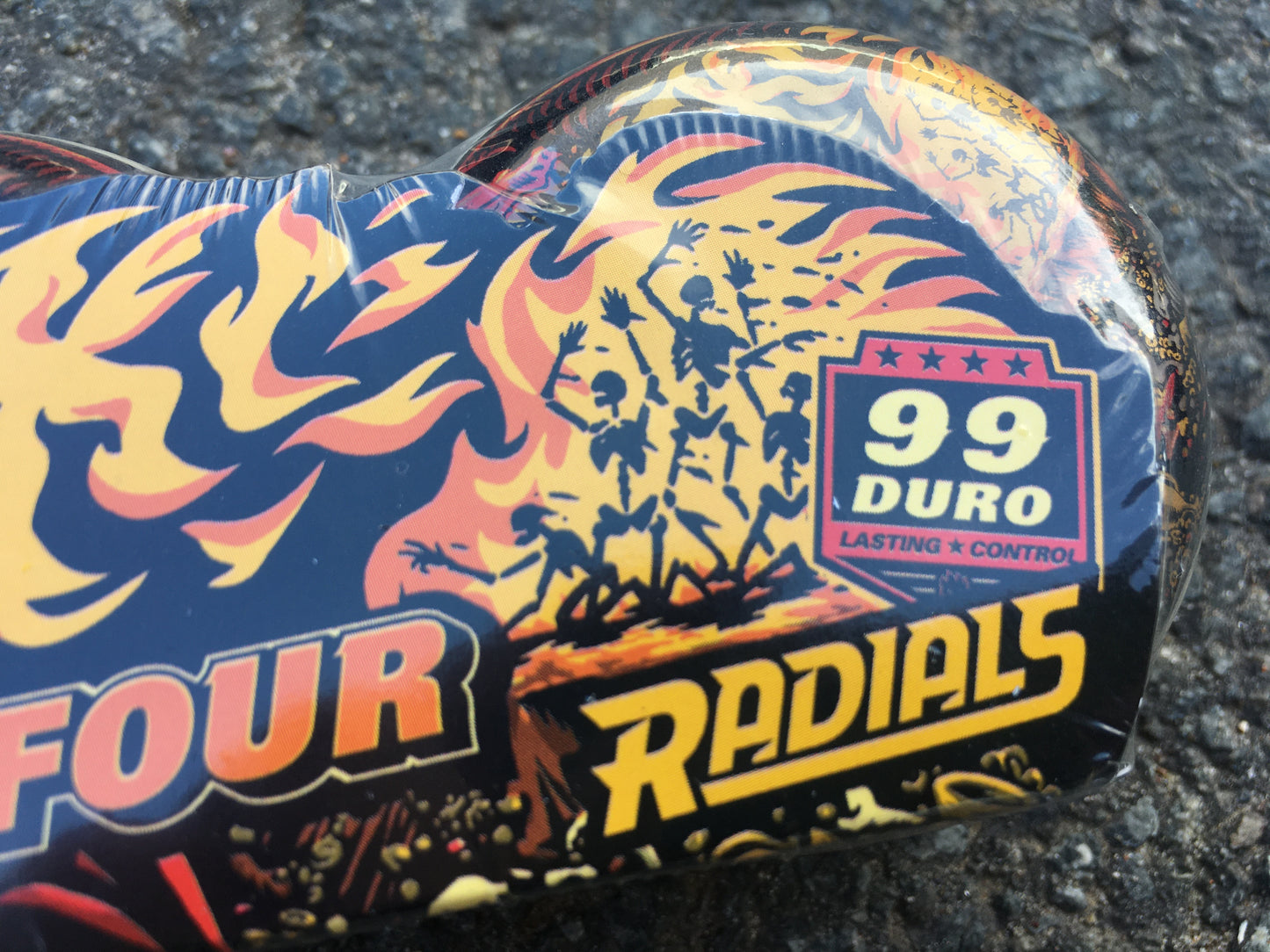 SPITFIRE - FORMULA FOUR OSKI SCORCHED RADIAL - 55MM