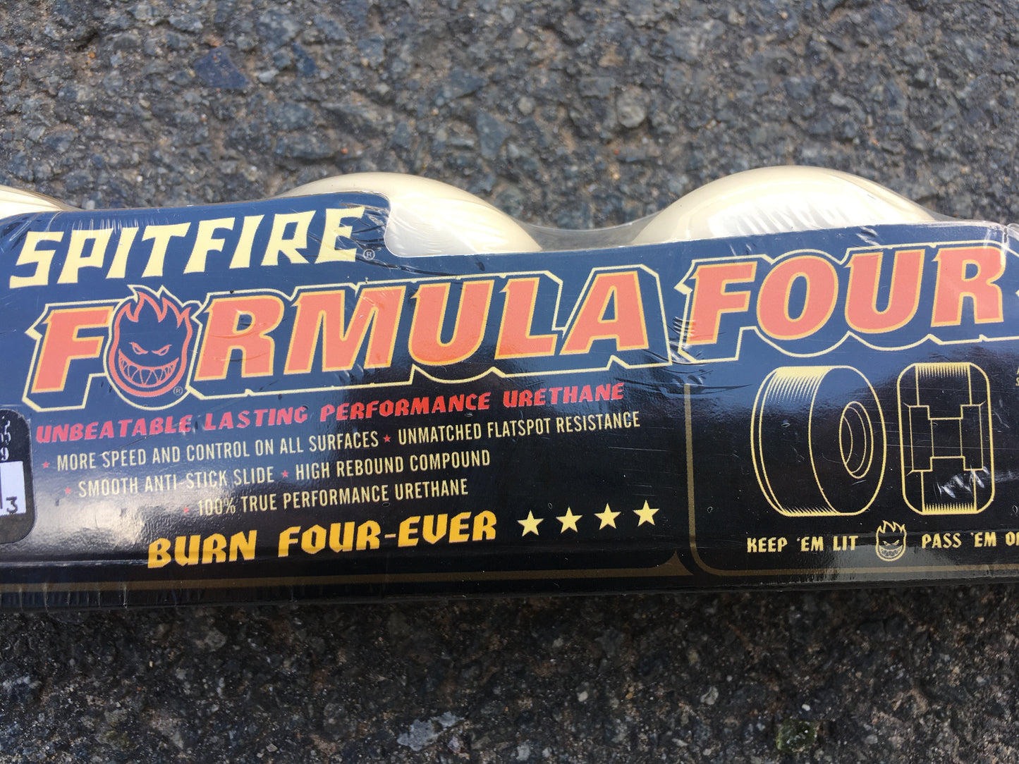 SPITFIRE - FORMULA FOUR OSKI SCORCHED RADIAL - 55MM
