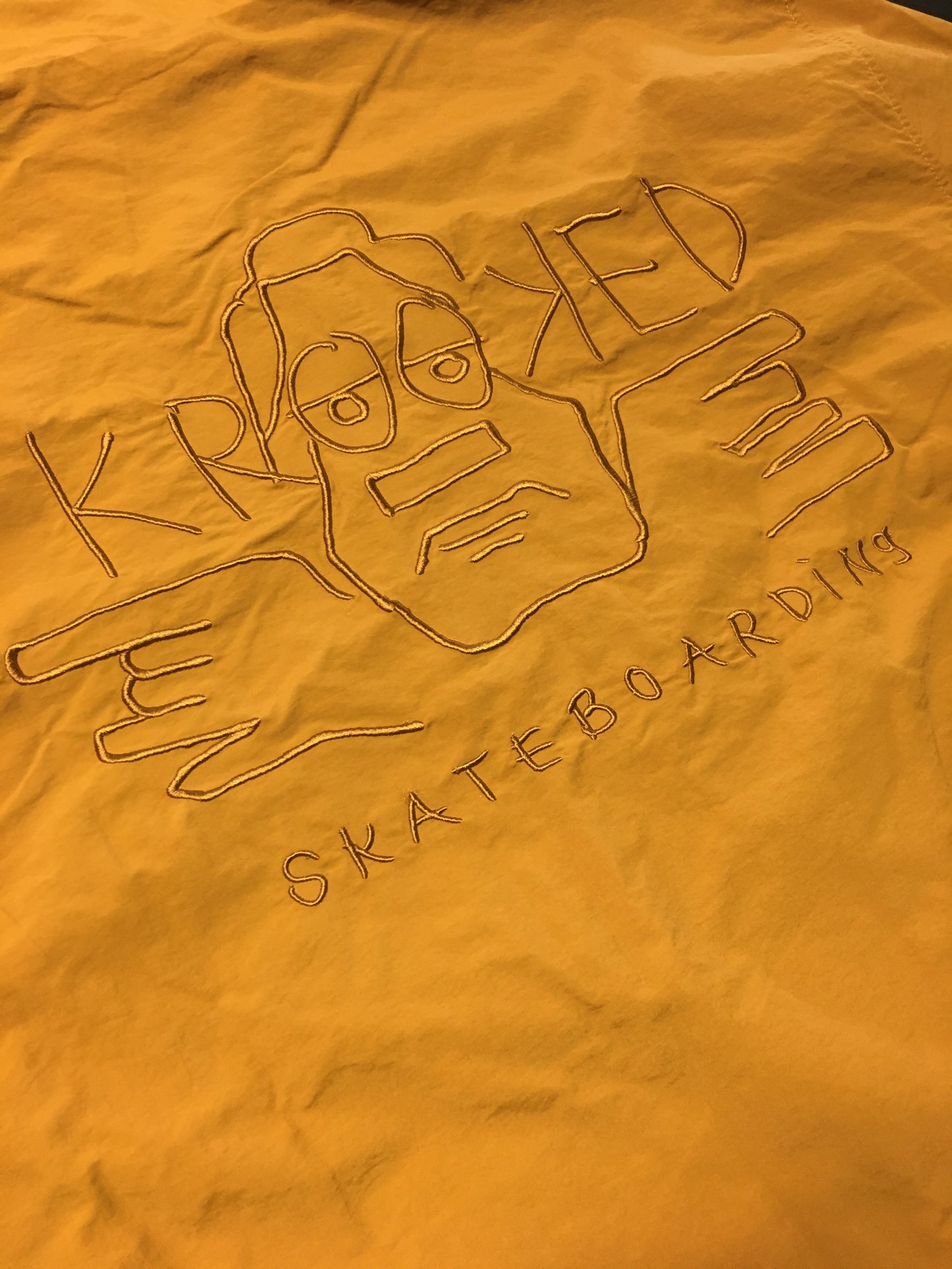 KROOKED - ARCHETYPE RAW CUSTOM 1/4 ZIP TRACK JACKET - BRITISH KHAKI