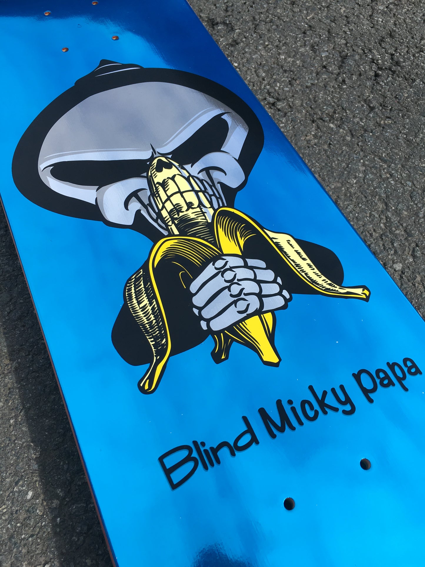 BLIND - MICKY PAPA BANANA REAPER SUPER SAP - BLUE FOIL - 8.0