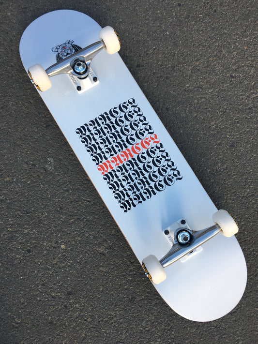 MARCEL - SCRIPTURE COMPLETE - WHITE - 8.125