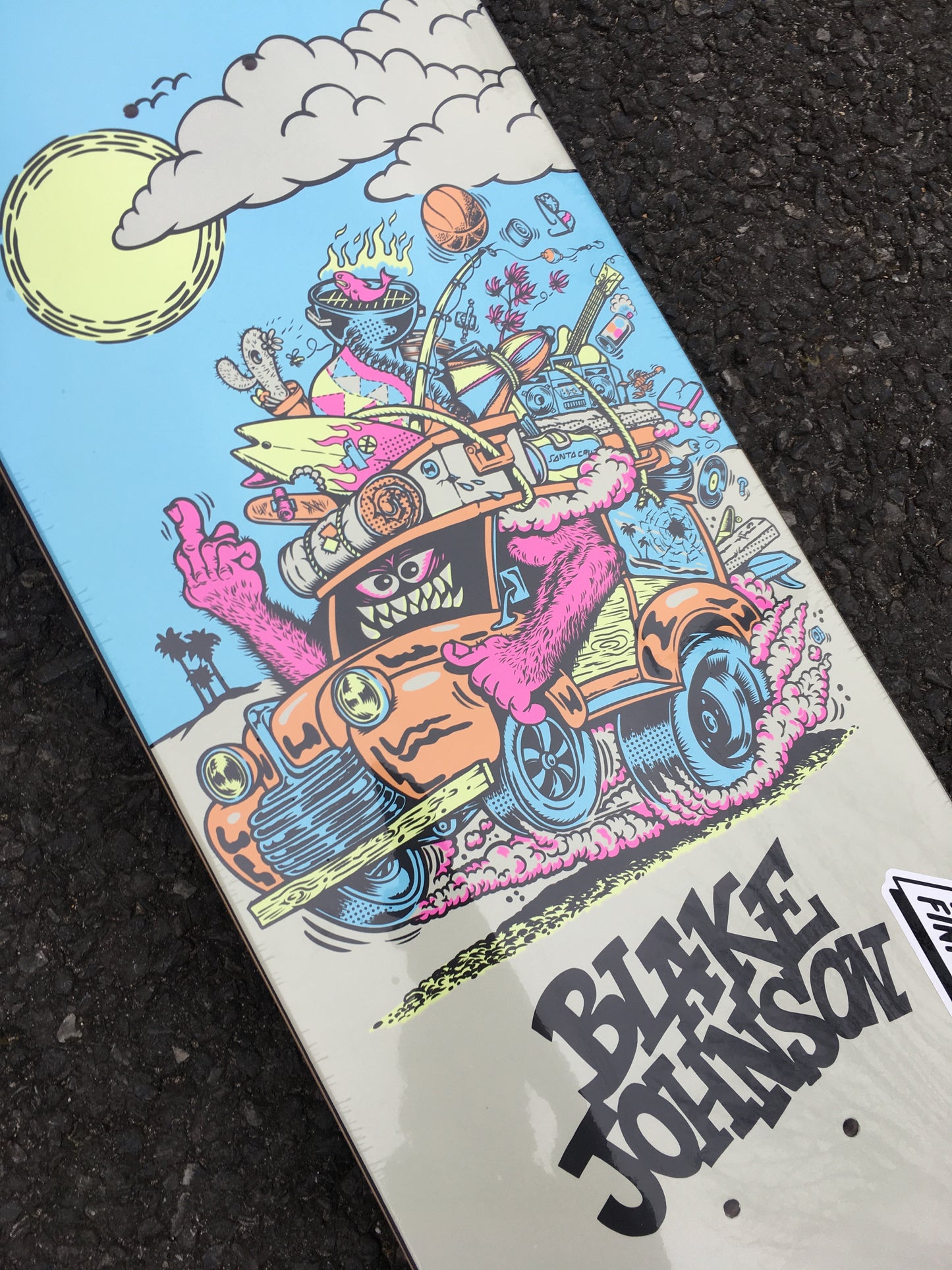 SANTA CRUZ - JOHNSON BEAST WAGON - MULTI - 8.375