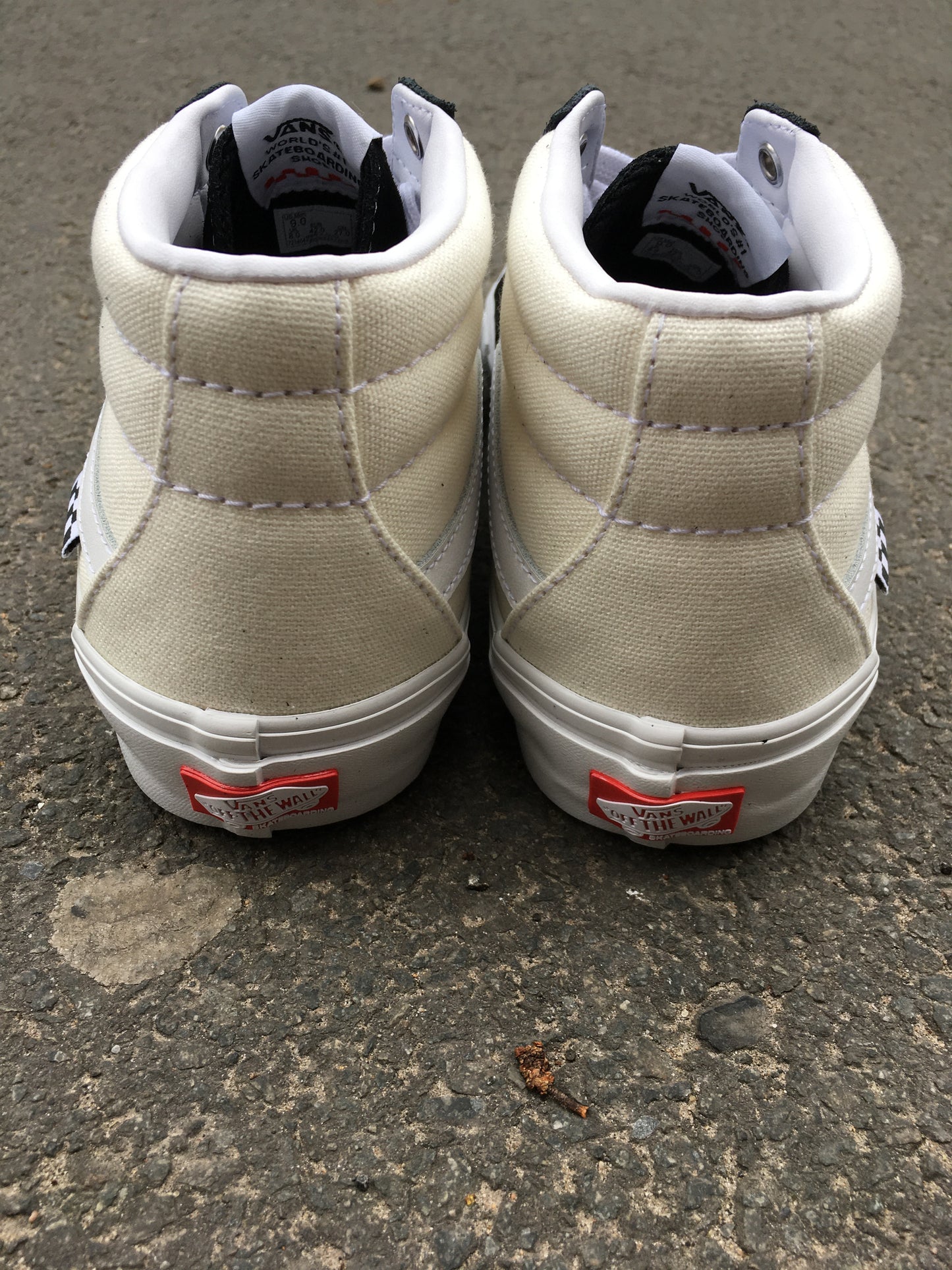 VANS - MN SKATE GROSSO MID - MARSHMALLOW/BLACK