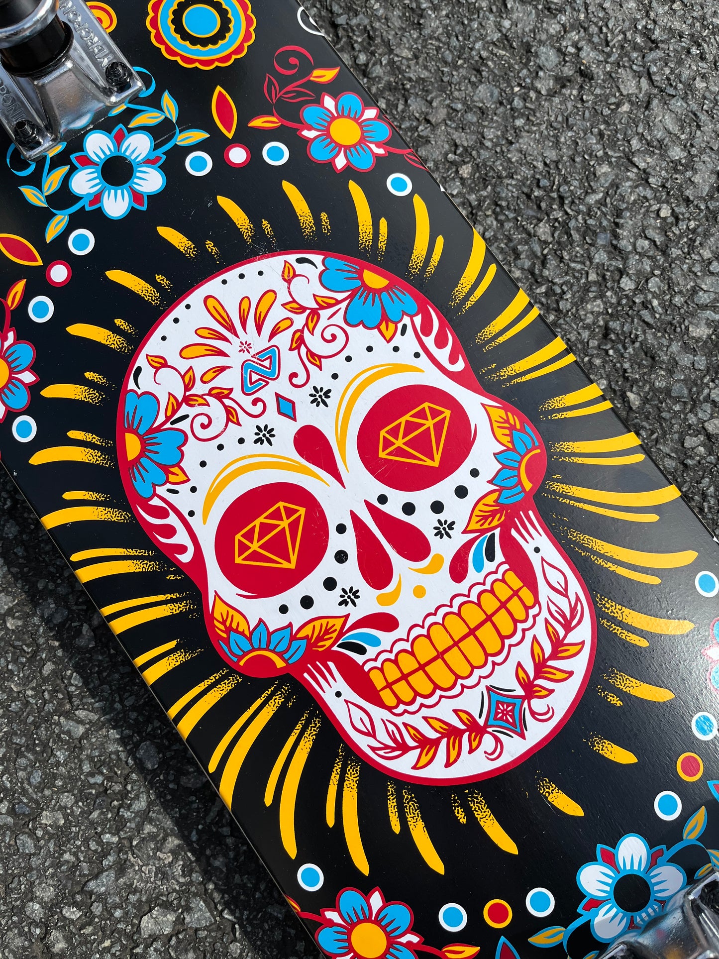 HYDROPONIC - MEXICAN SKULL BLACK COMPLETE - 8.125