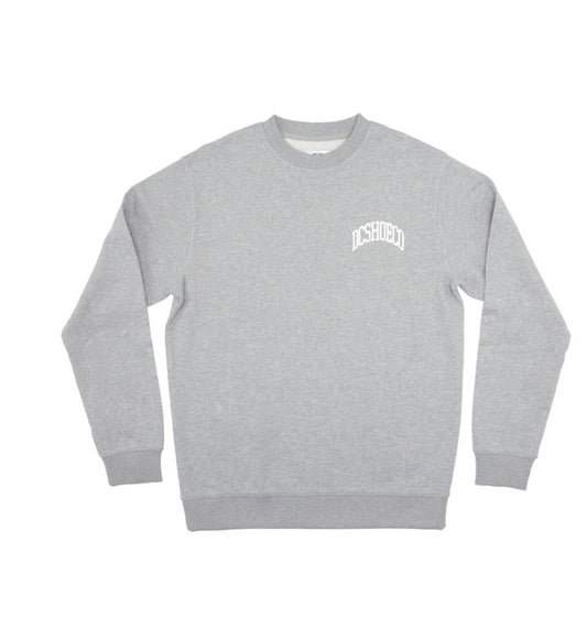 DC - JAAKO CREWNECK - HEATHER GREY