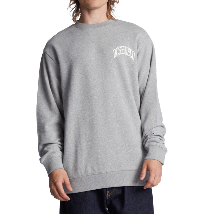 DC - JAAKO CREWNECK - HEATHER GREY