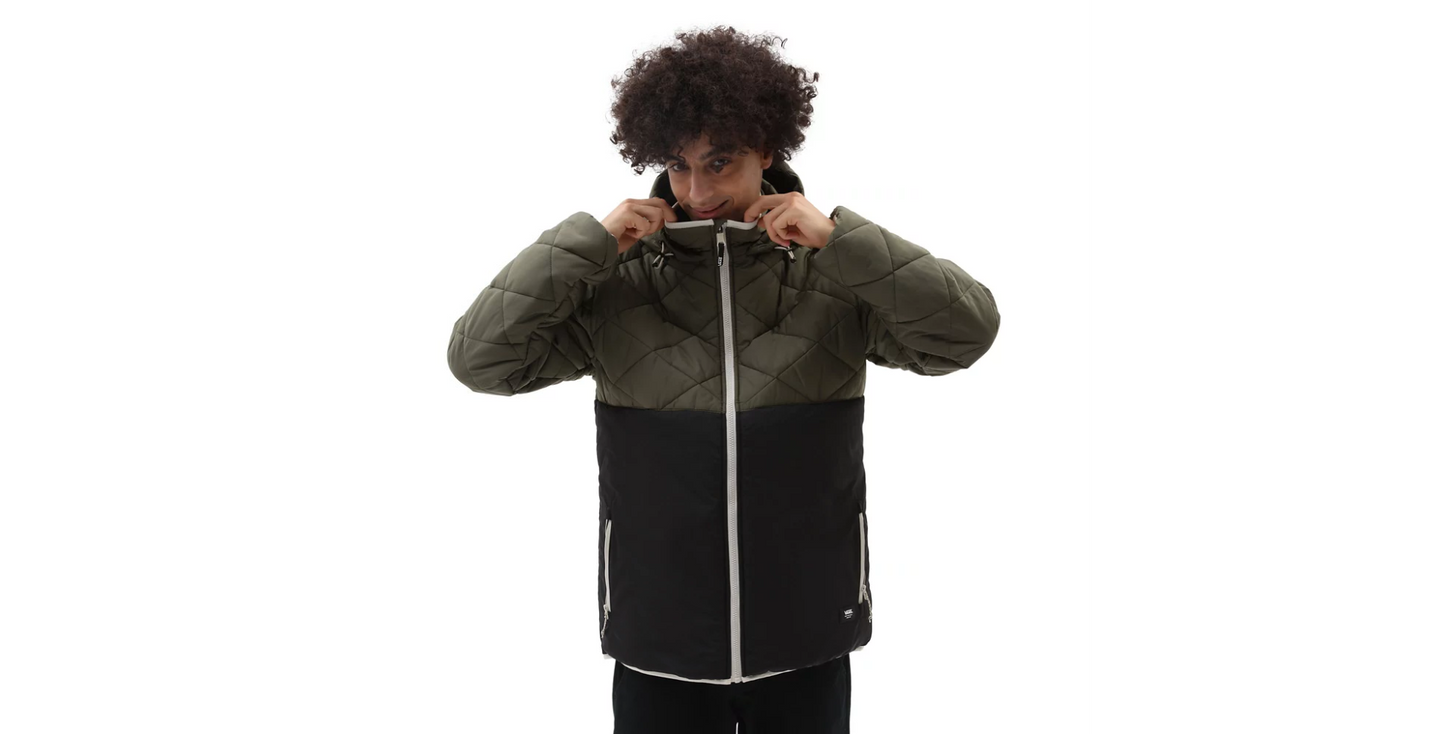 VANS - MT VANS MTE-1 COLORBLOCKED JACKET MT. - GRAPE LEAF/BLACK