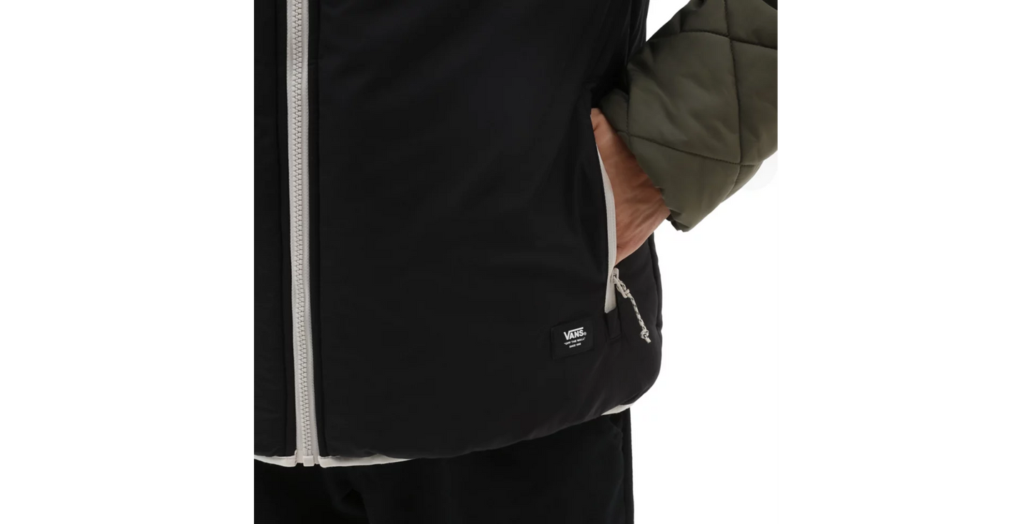 VANS - MT VANS MTE-1 COLORBLOCKED JACKET MT. - GRAPE LEAF/BLACK