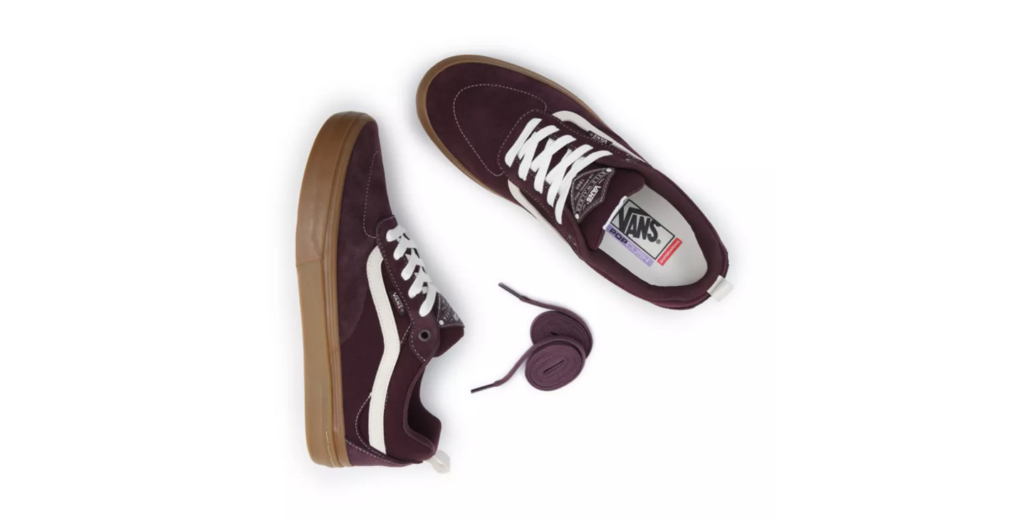 VANS - KYLE WALKER - SUEDE GUM WINE