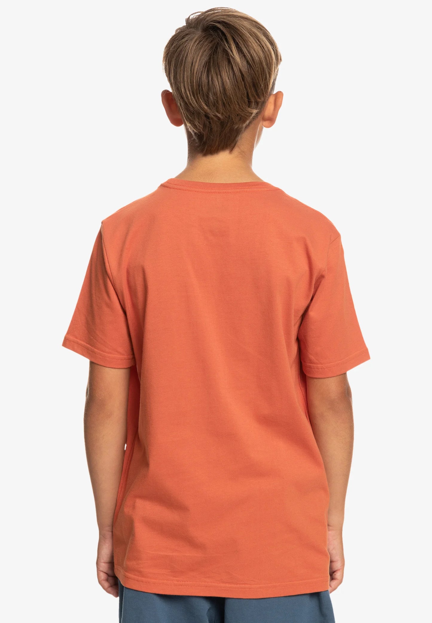 QUIKSILVER - IN CIRCLES SS YTH - MECCA ORANGE