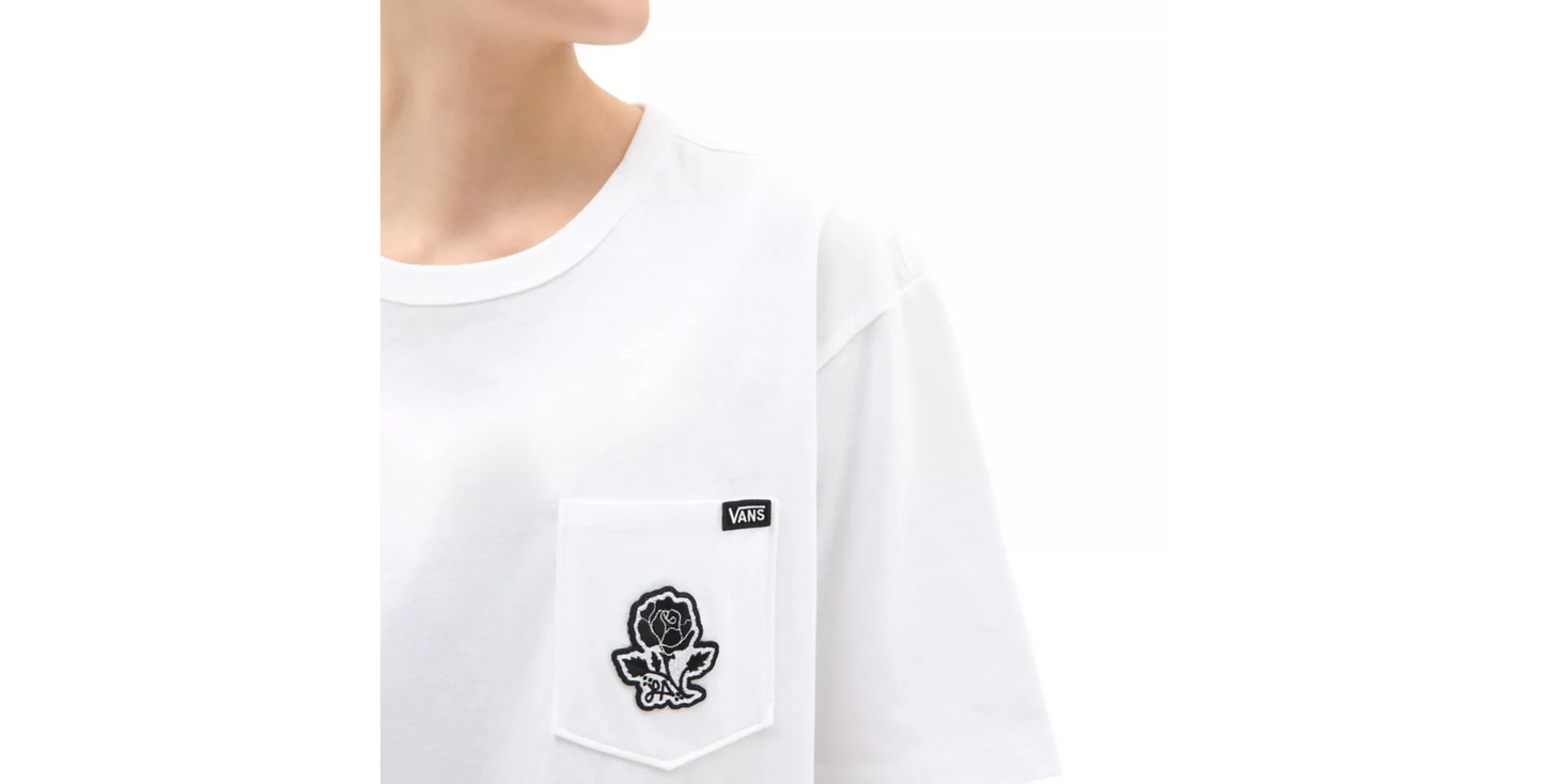 VANS - ARMANTO OTW POCKET TEE LIZZIE ARMANTO - WHITE