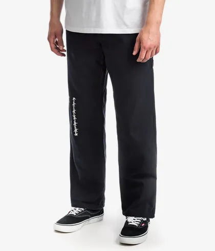 VANS - ELIJAH BERLE LOOSE CARPENTER PANTS - BLACK
