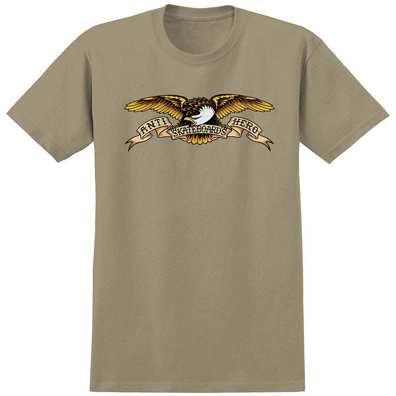 ANTI HERO - EAGLE S/S TEE - SAND/MULTI