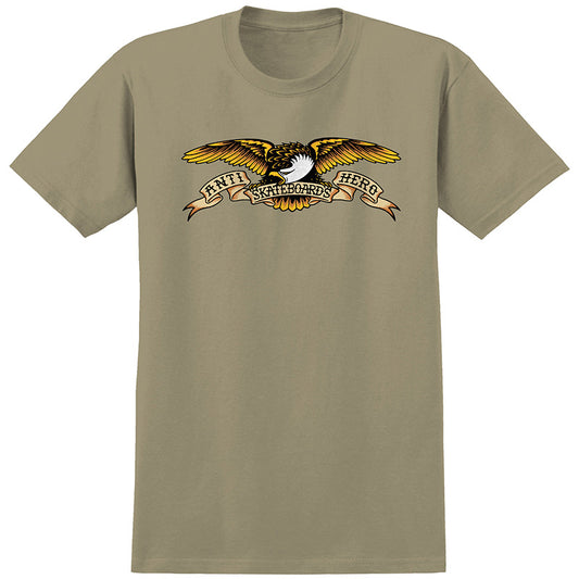 ANTI HERO - EAGLE S/S TEE - SAND/MULTI