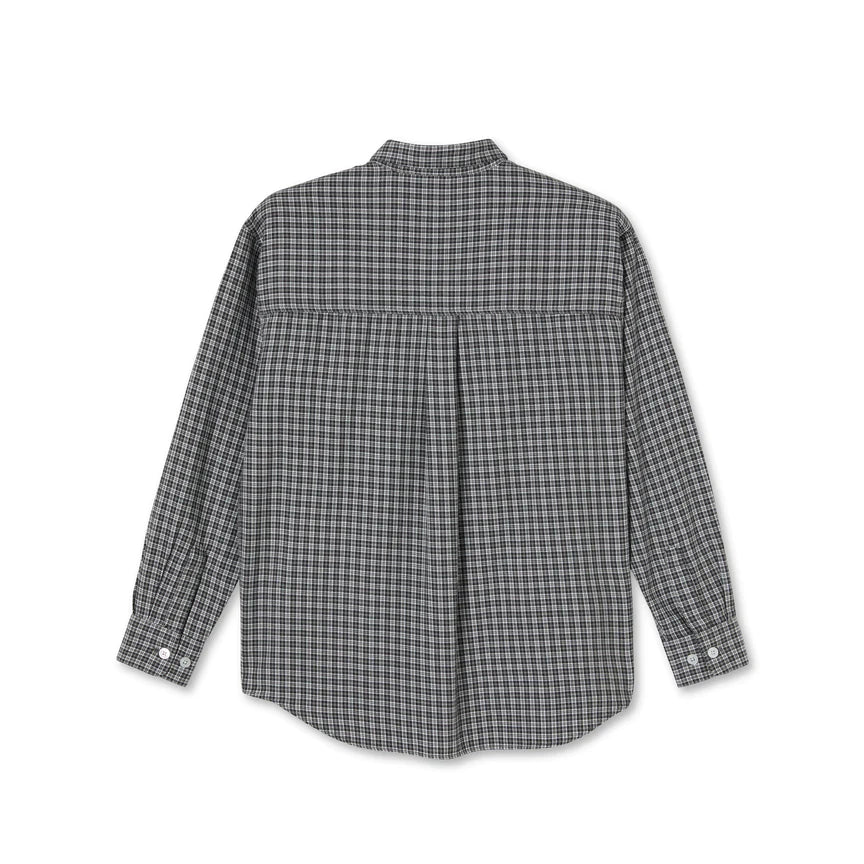POLAR - MITCH FLANNEL LONGSLEEVE SHIRT - GREY