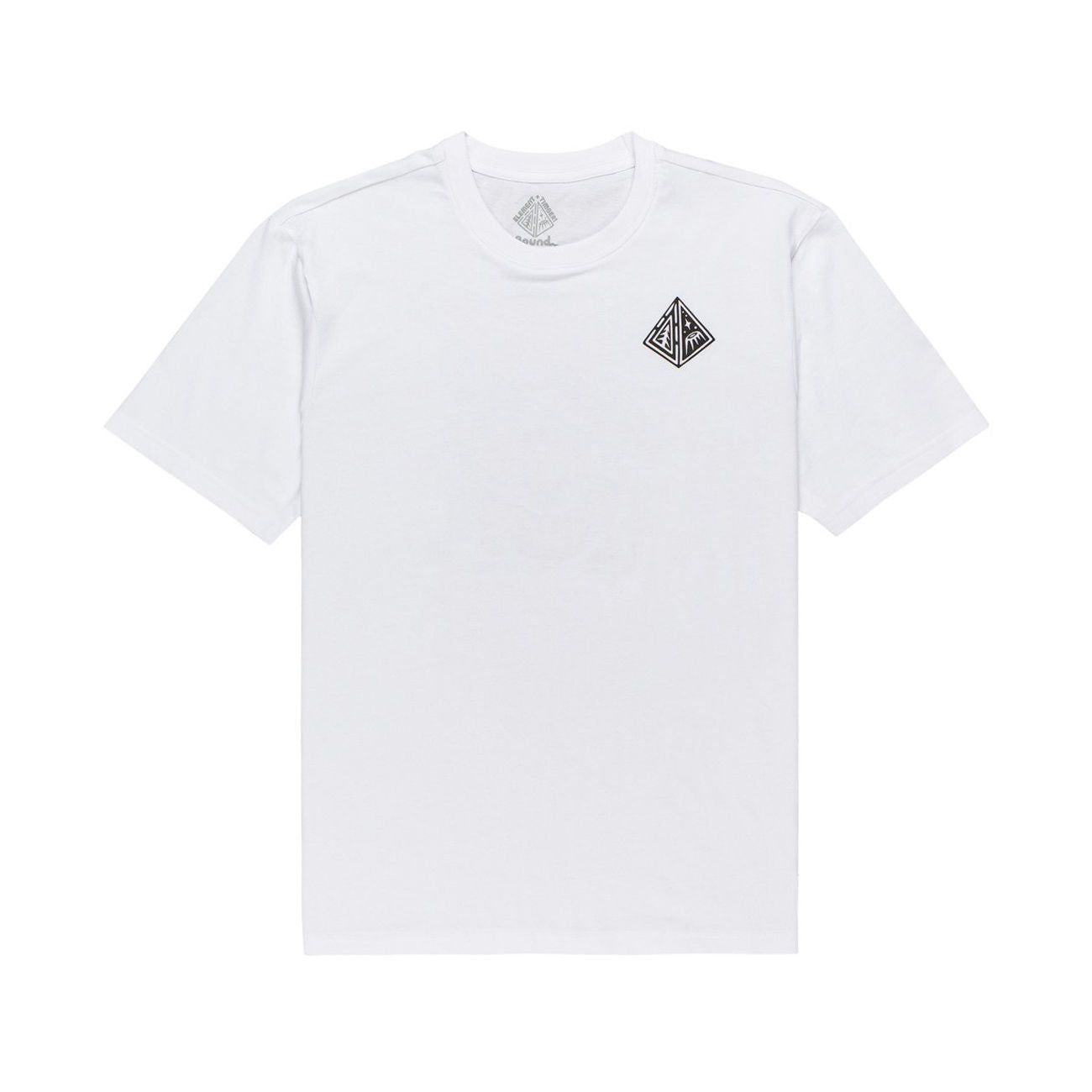 ELEMENT - ELIPTICAL TEE - OPTIC WHITE