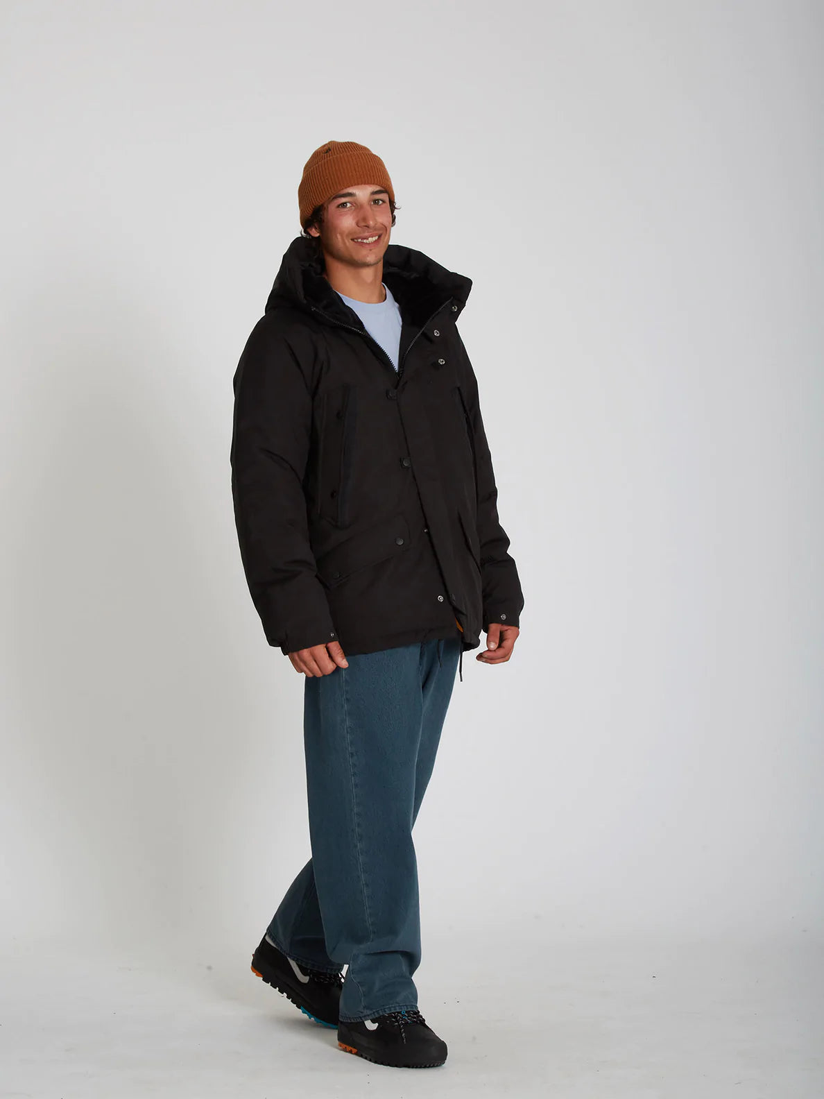 VOLCOM - FULL STONE BEANIE - MOCHA