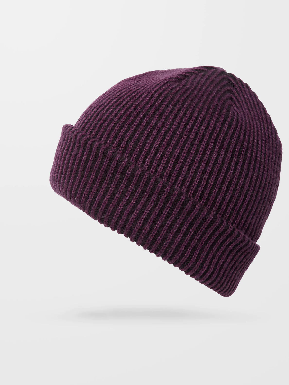 VOLCOM - FULL STONE CUFFF BEANIE - MULBERRY