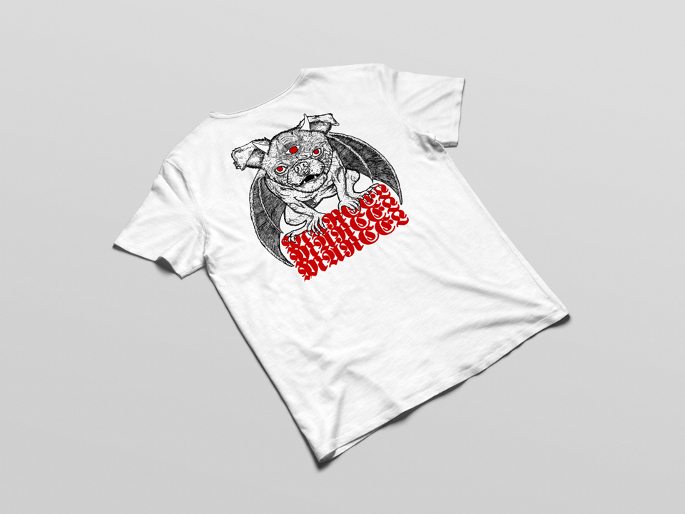 MARCEL Goblin Tee White