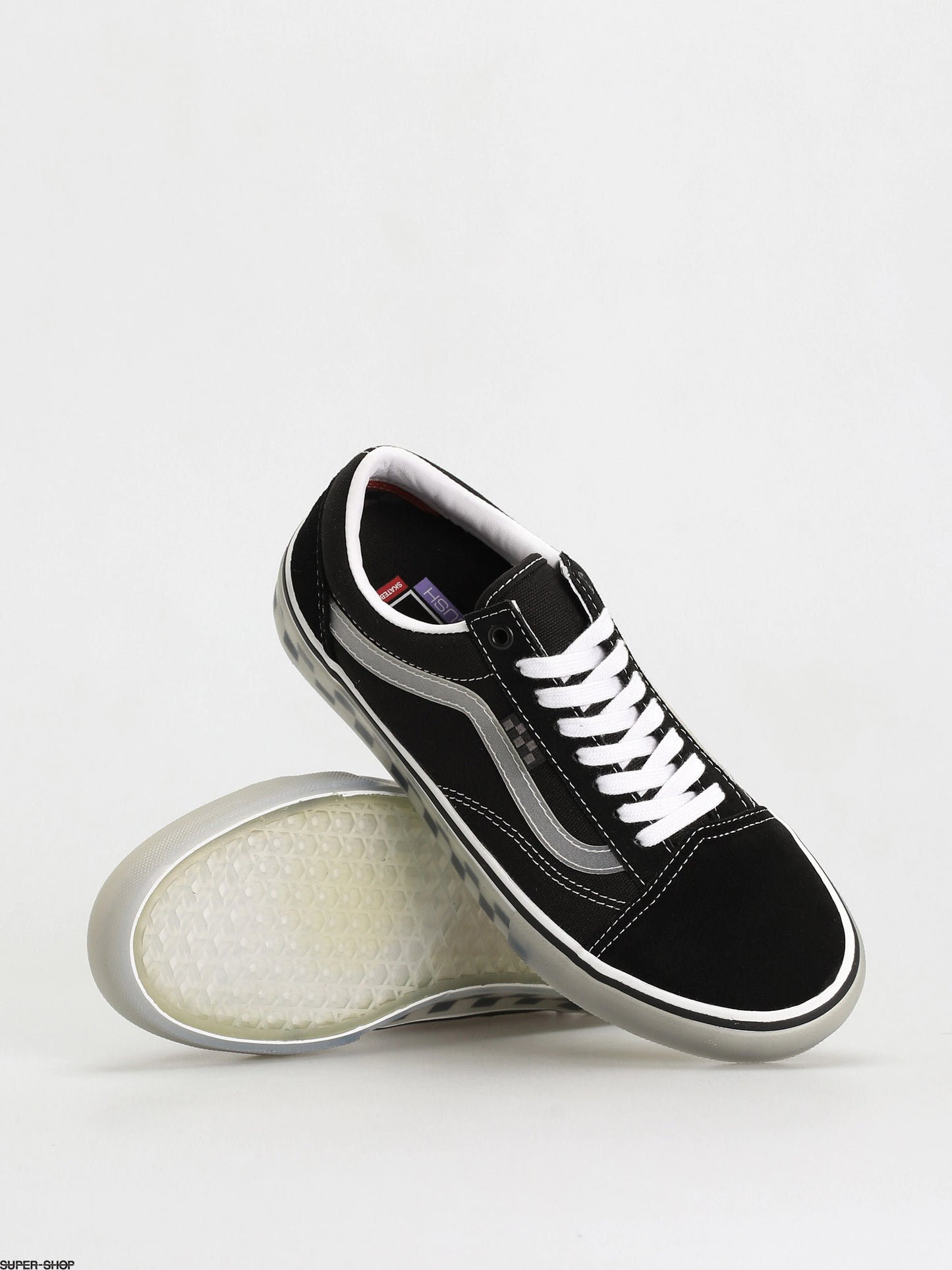 VANS - SKATE OLD SKOOL - BLACK/CLEAR