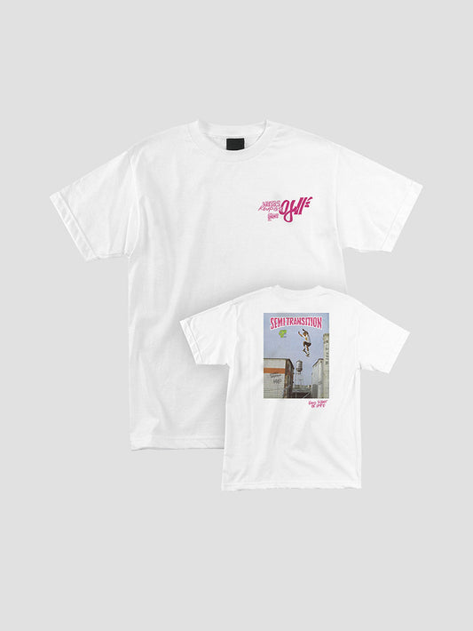 OJ WHEELS - NATAS GOODNIGHT BE SAFE TEE - WHITE