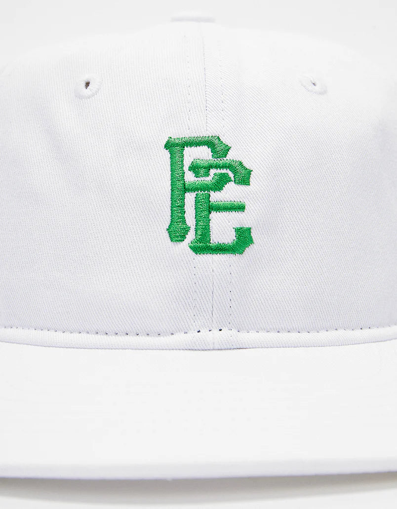 ELEMENT - PUBLIC ENEMY STRAPBACK - WHITE/GREEN