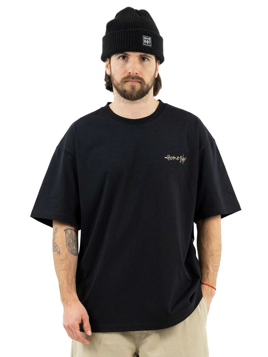 HOMEBOY - PENCIL TEE - BLACK
