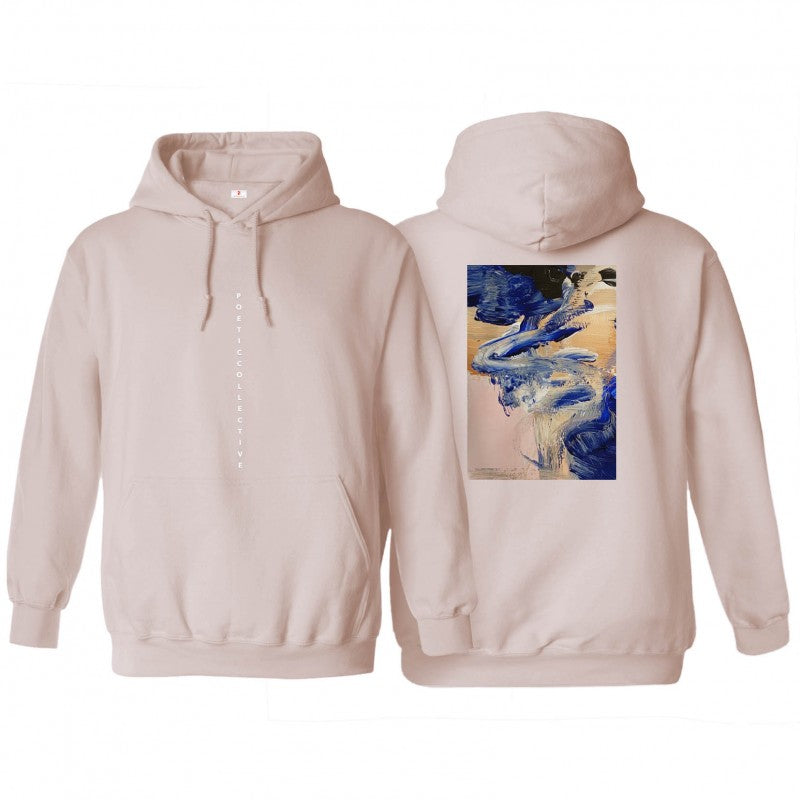 POETIC COLLECTIVE - PAINTING HOODIE - PINK
