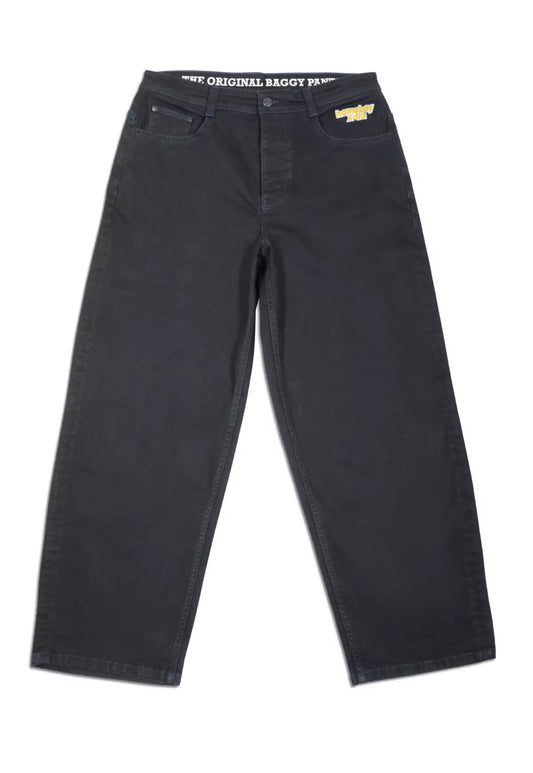HOMEBOY - MONSTER DENIM - PITCH BLACK/BLUE SEAMS